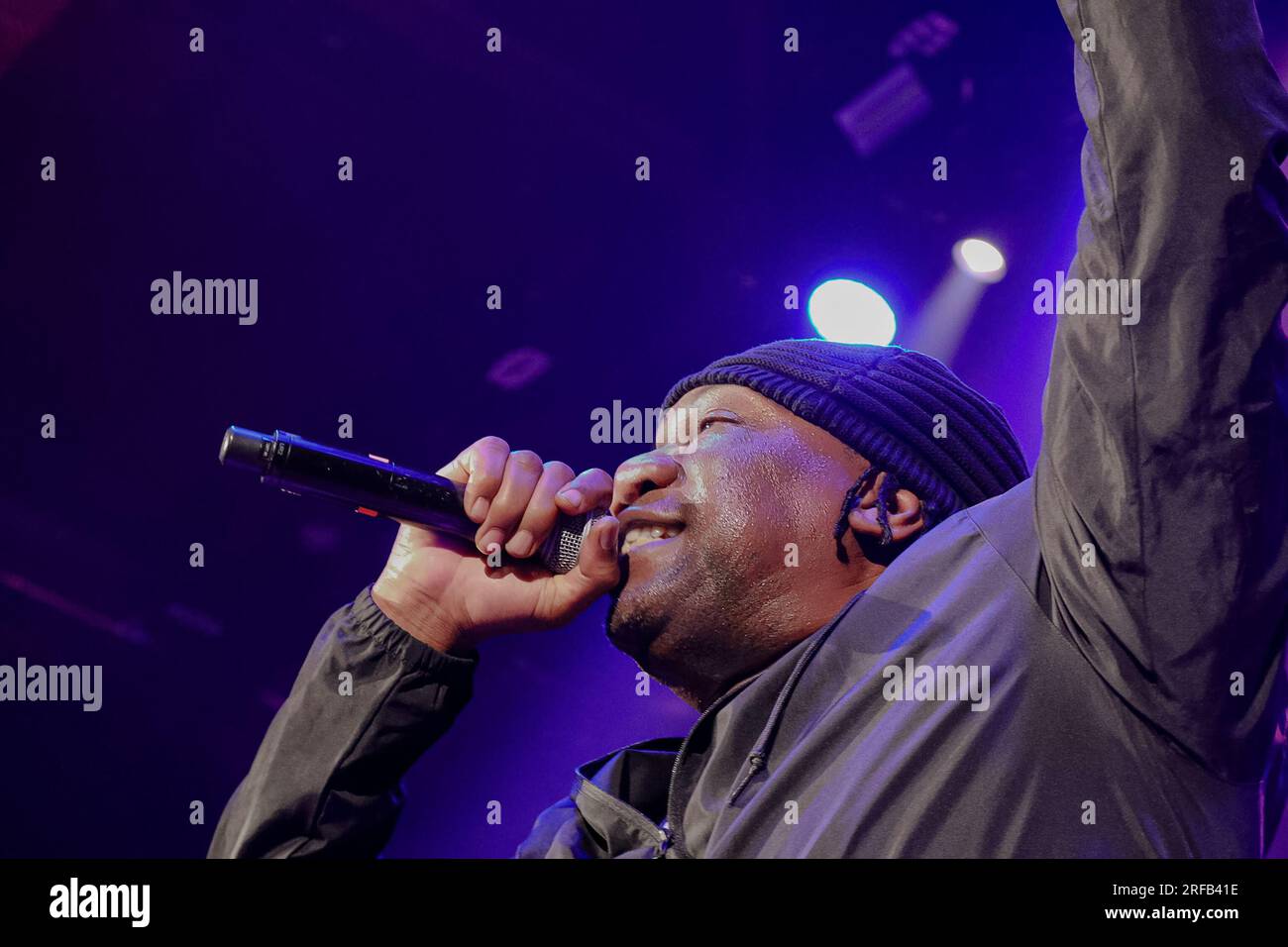 Masters of the Mic Hip-Hop Tour in Rochester, NY Stockfoto