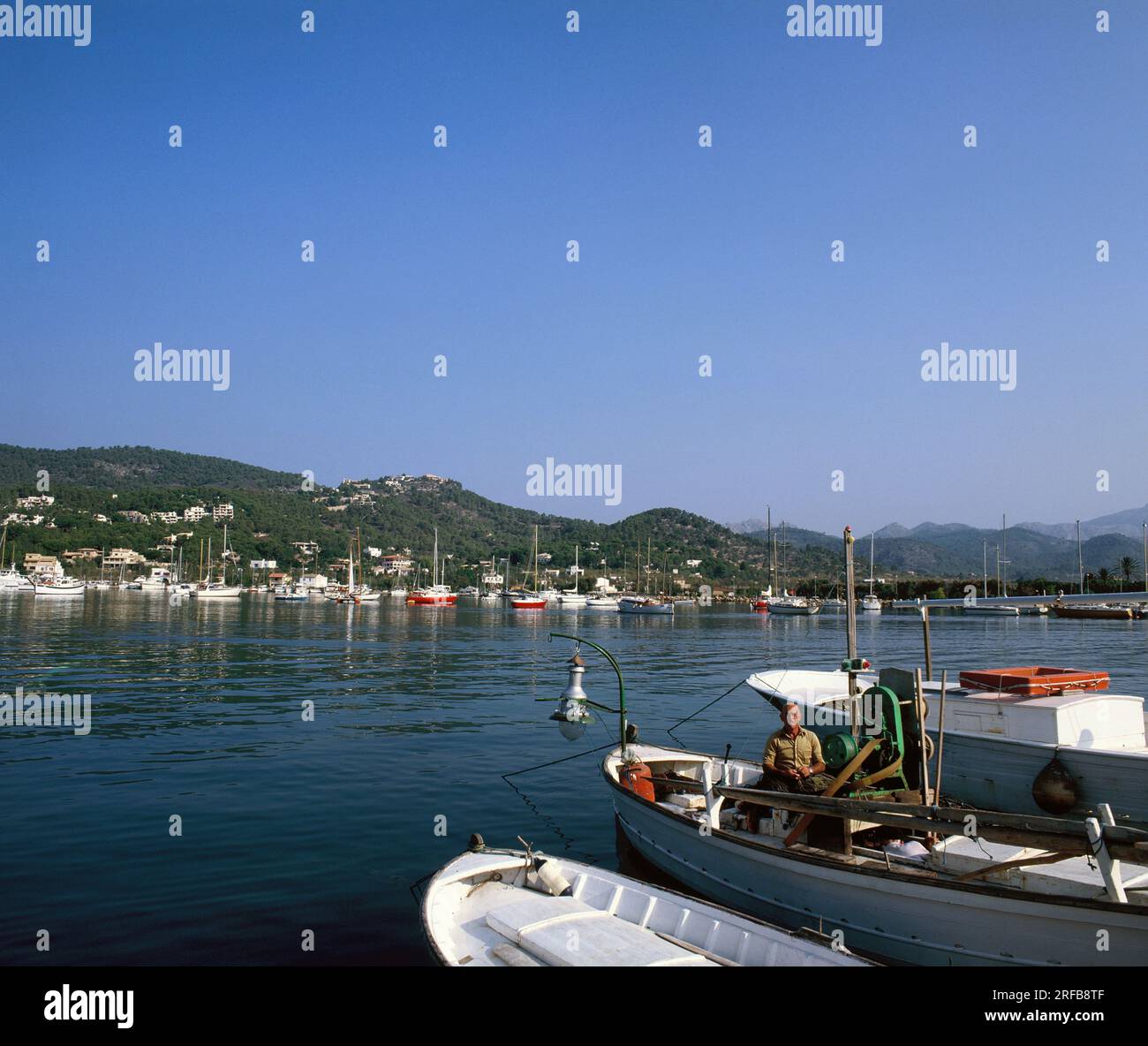 Spanien. Balearen. Mallorca. Puerto Andraitx. Stockfoto