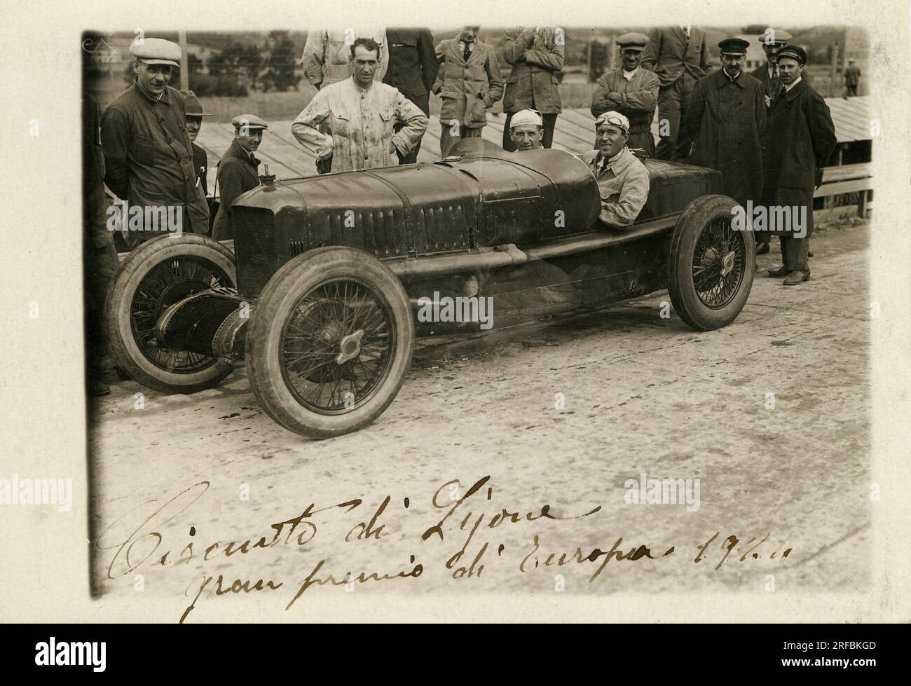 Alfa Romeo P2 Circuito di Lione Stockfoto