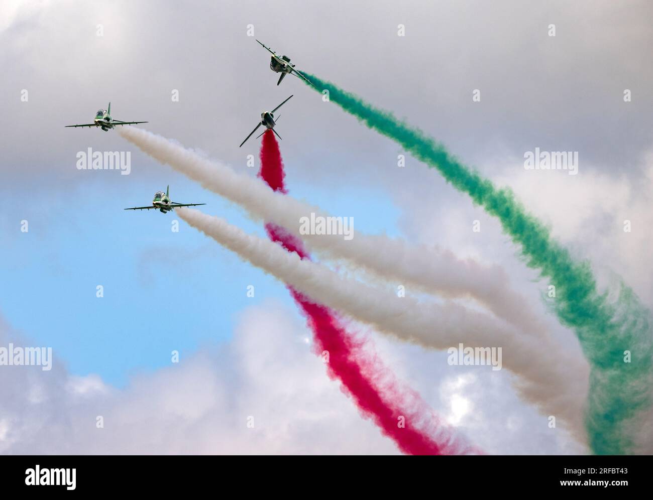Royal Saudi Air Force National Display Team auf der Royal International Air Tattoo 2023 Stockfoto