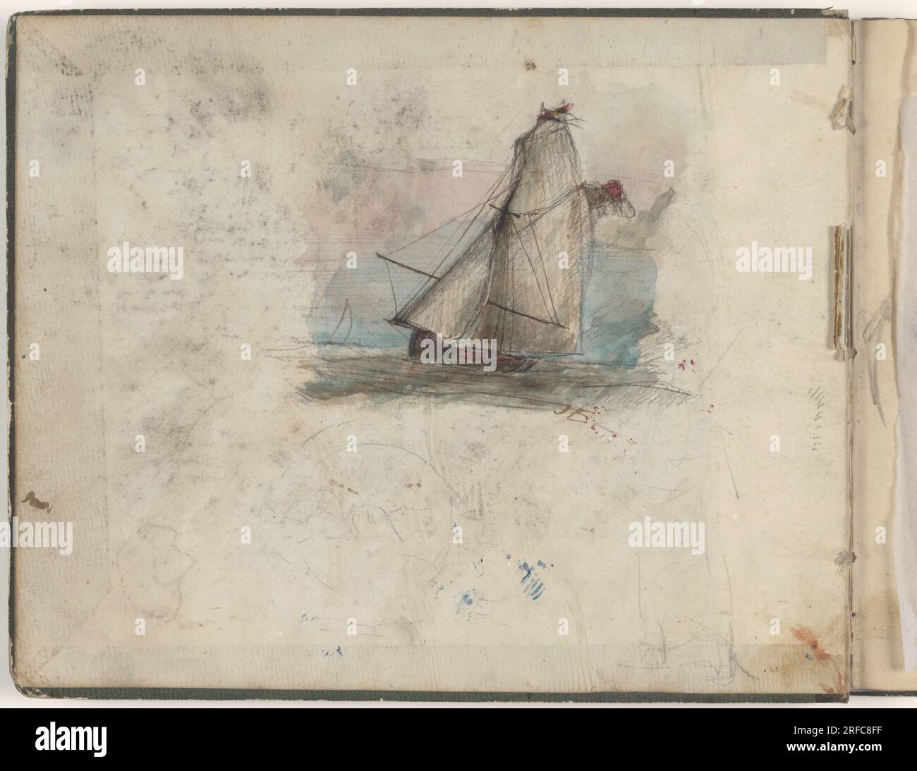 Zeilboot von James Ensor Stockfoto