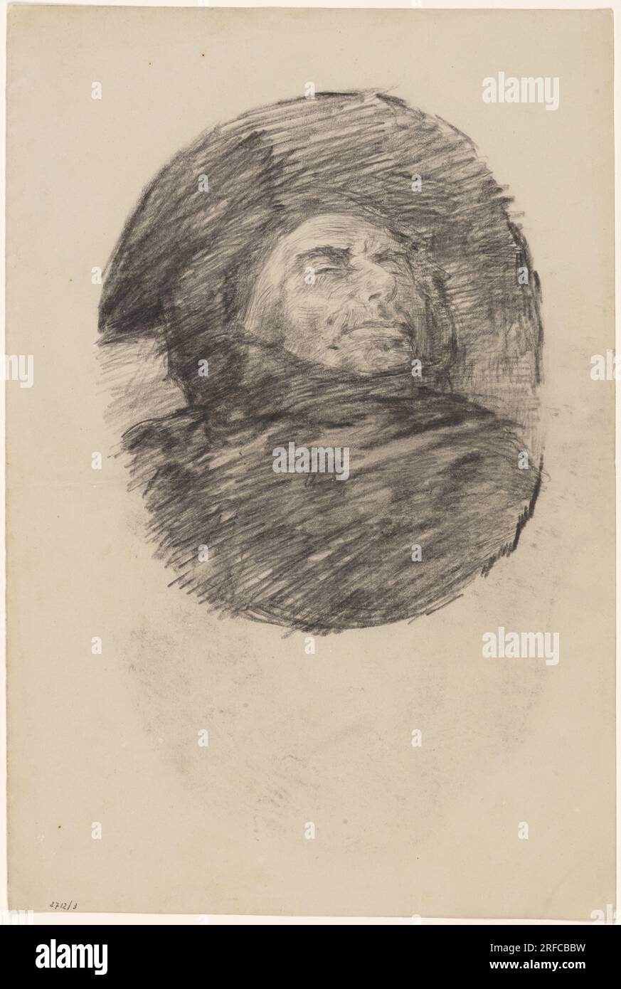 Dode Monnik von James Ensor Stockfoto