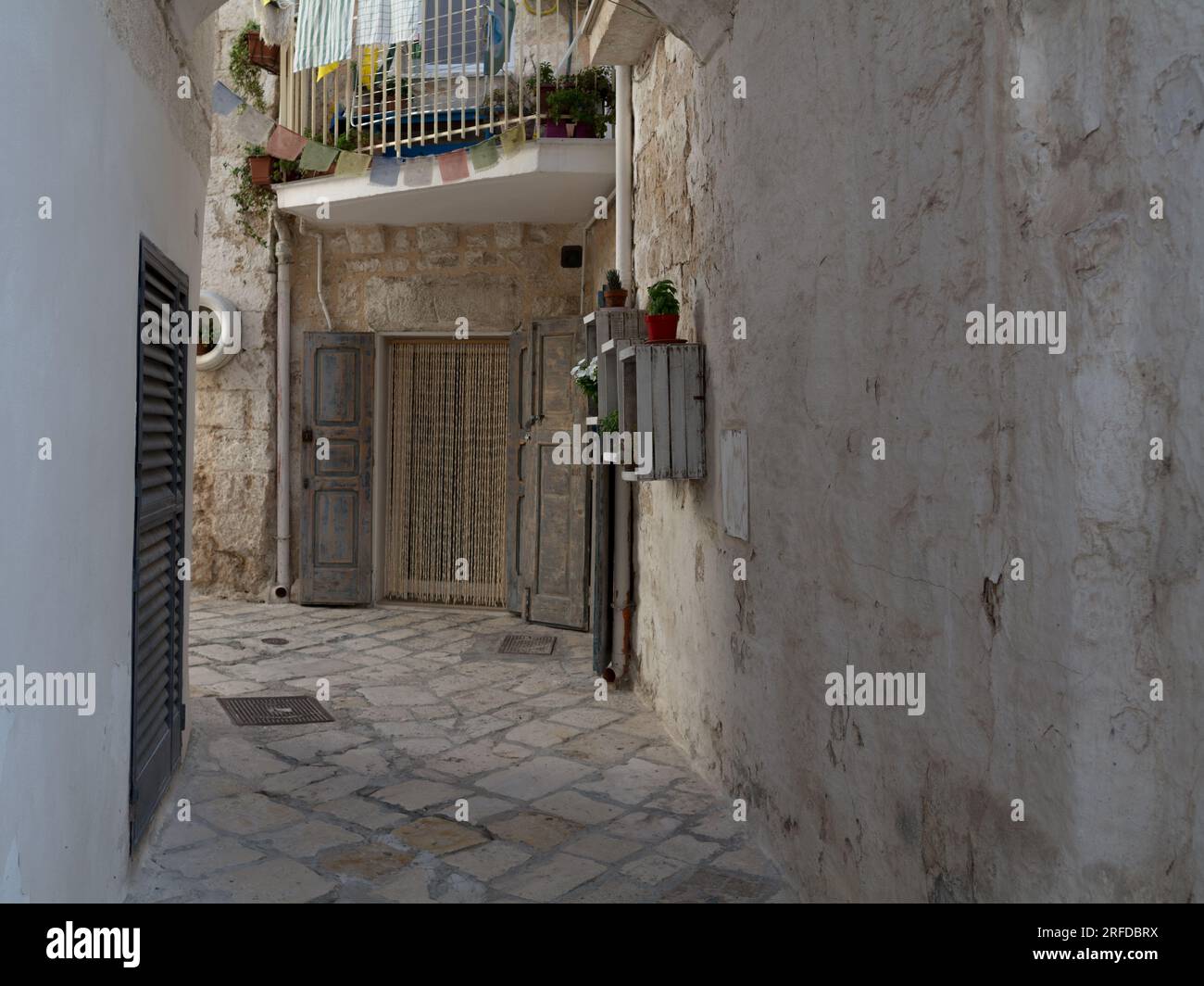 Ostuni, città biancha (weiße Stadt), Apulien, Süditalien Stockfoto