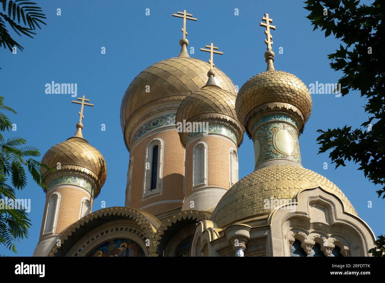 Orthodoxe Nikolauskirche. Bukarest, Rumänien. Stockfoto