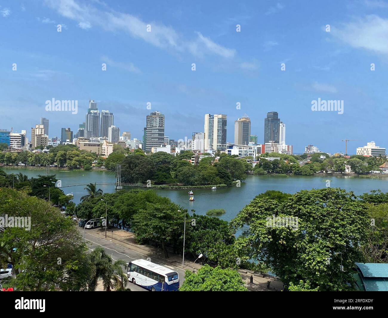Wunderschöne Stadtrelaub-Fotos in Sri Lanka Stockfoto