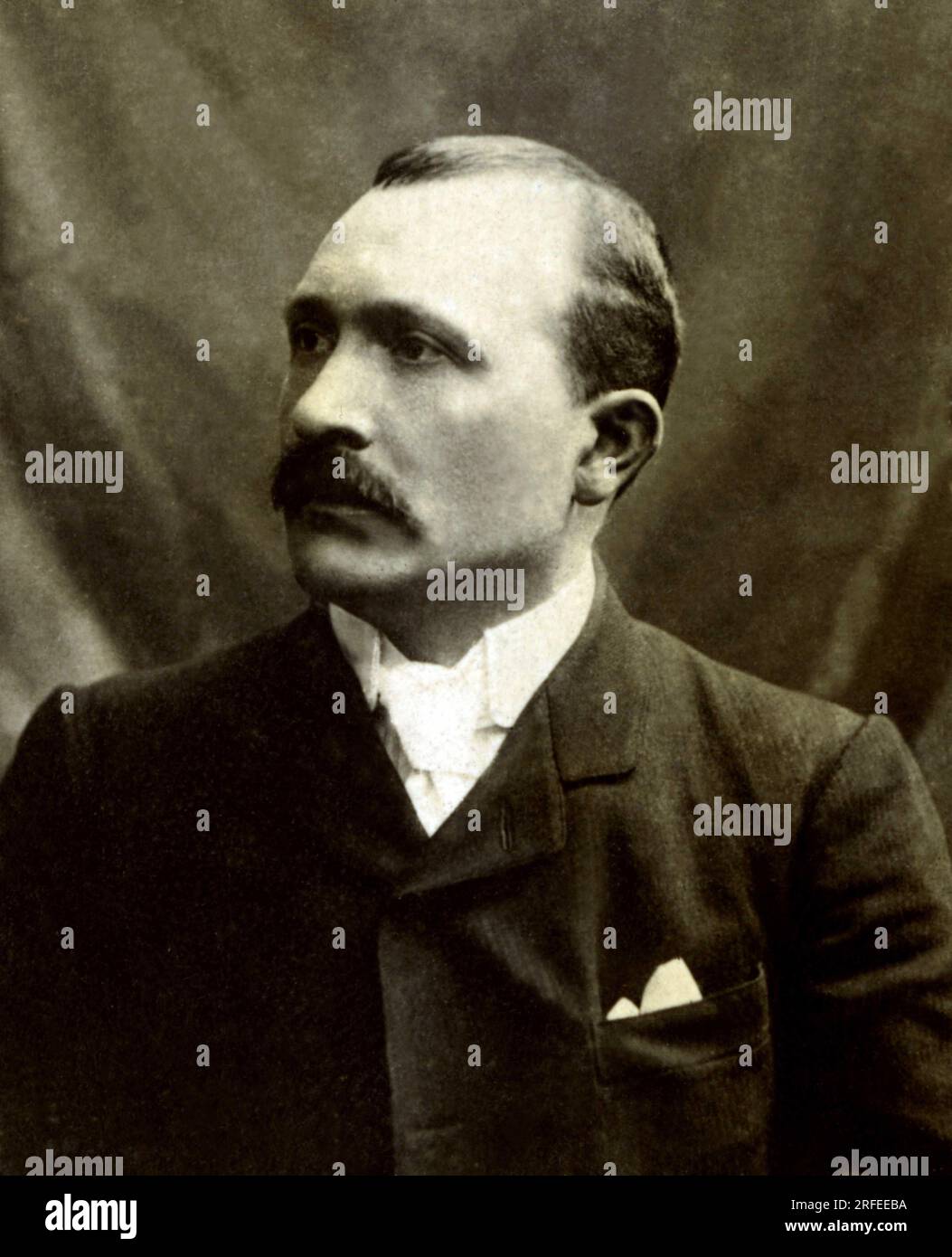 Portrait de Rene Viviani (1863-1925), homme politique francais. Fotografie. Stockfoto