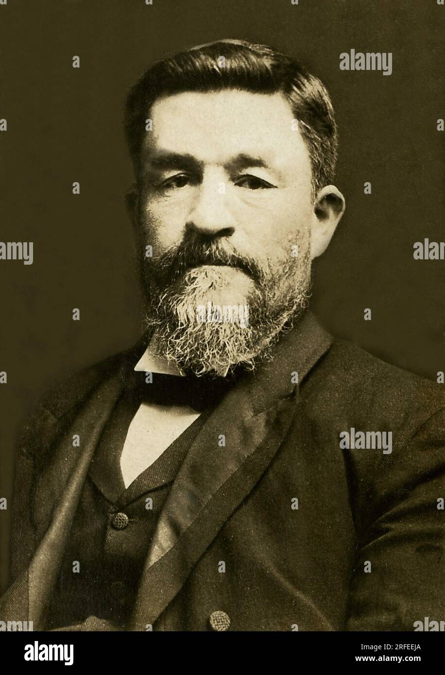 Portrait de Christian Dewet (1854-1922), homme Politique et Allgemeine sud-Africain. Fotografie, Debüt du 20e siècle. Stockfoto