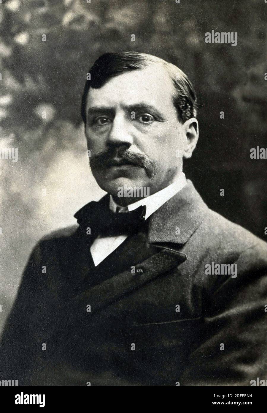 Portrait von Paul Bourget (1852-1935), Ecrivain francais Stockfoto