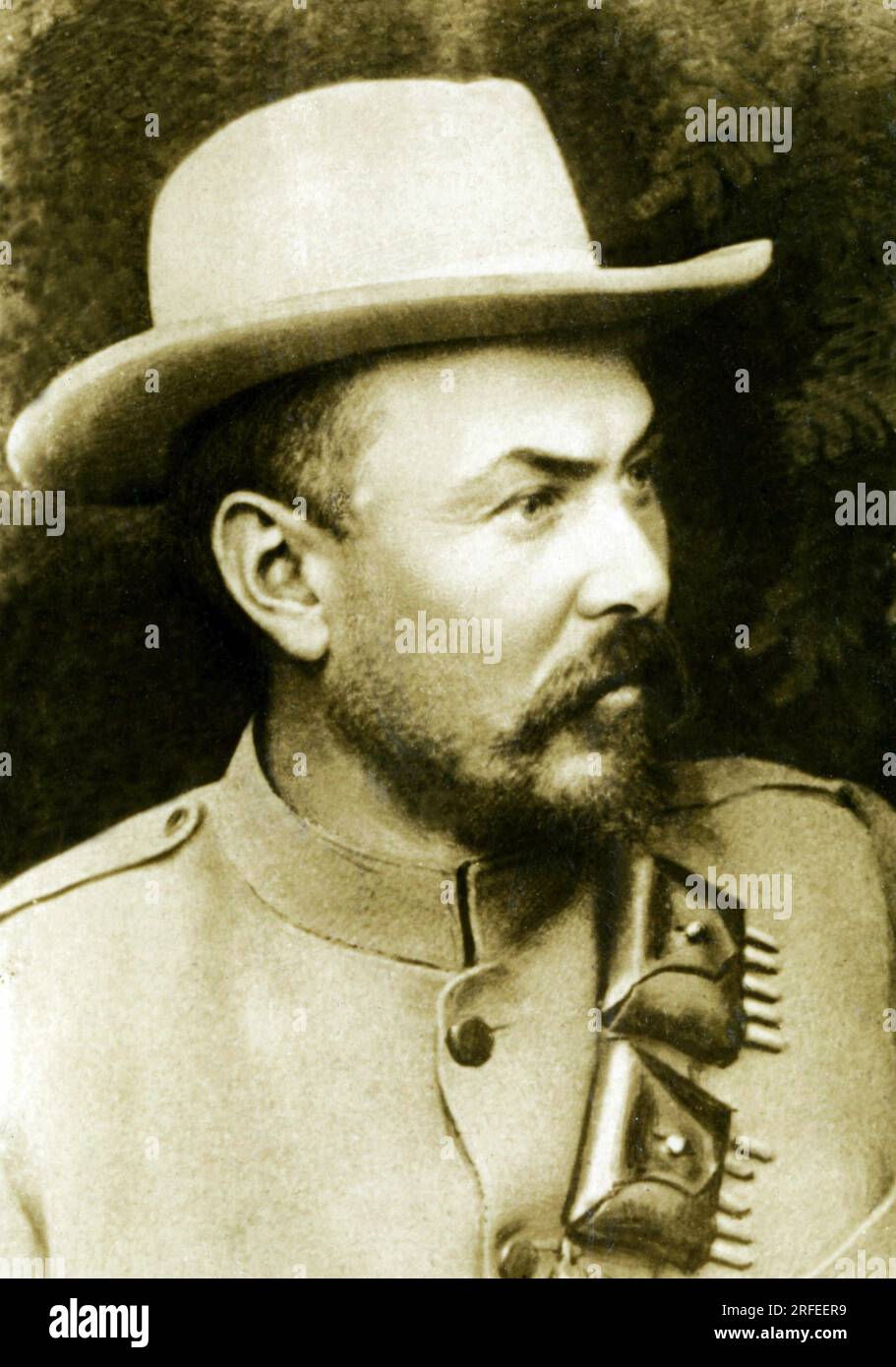 Portrait de Louis Botha (1862-1919), General Boer (d'Afrique du Sud), Homme politique Afrikaner, il fut un des fondateurs de l'Afrique du Sud en 1904. Stockfoto