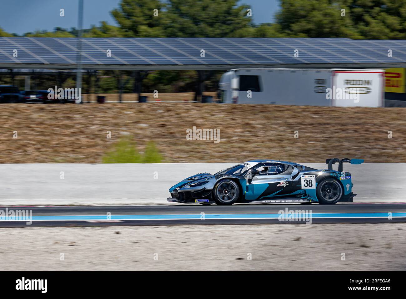 International GT Open at Circuit Paul Ricard , Castellet, FRANKREICH, 22/07/2023 Florent 'MrCrash' B. Stockfoto