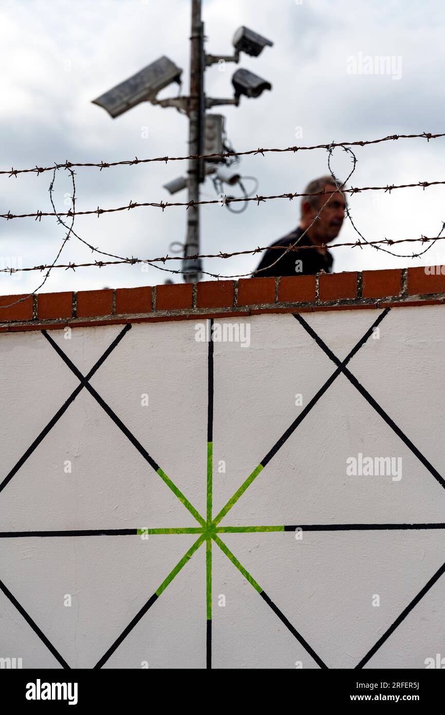 CCTV-Kameras Stockfoto