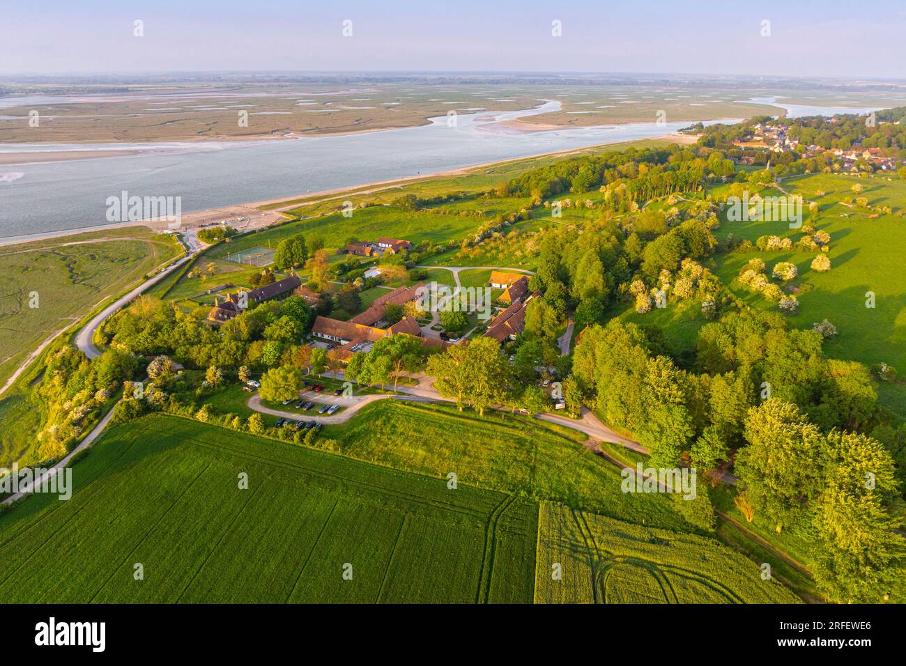 Frankreich, Somme, Baie de Somme, Saint-Valery-sur-Somme, L'Hotel ...