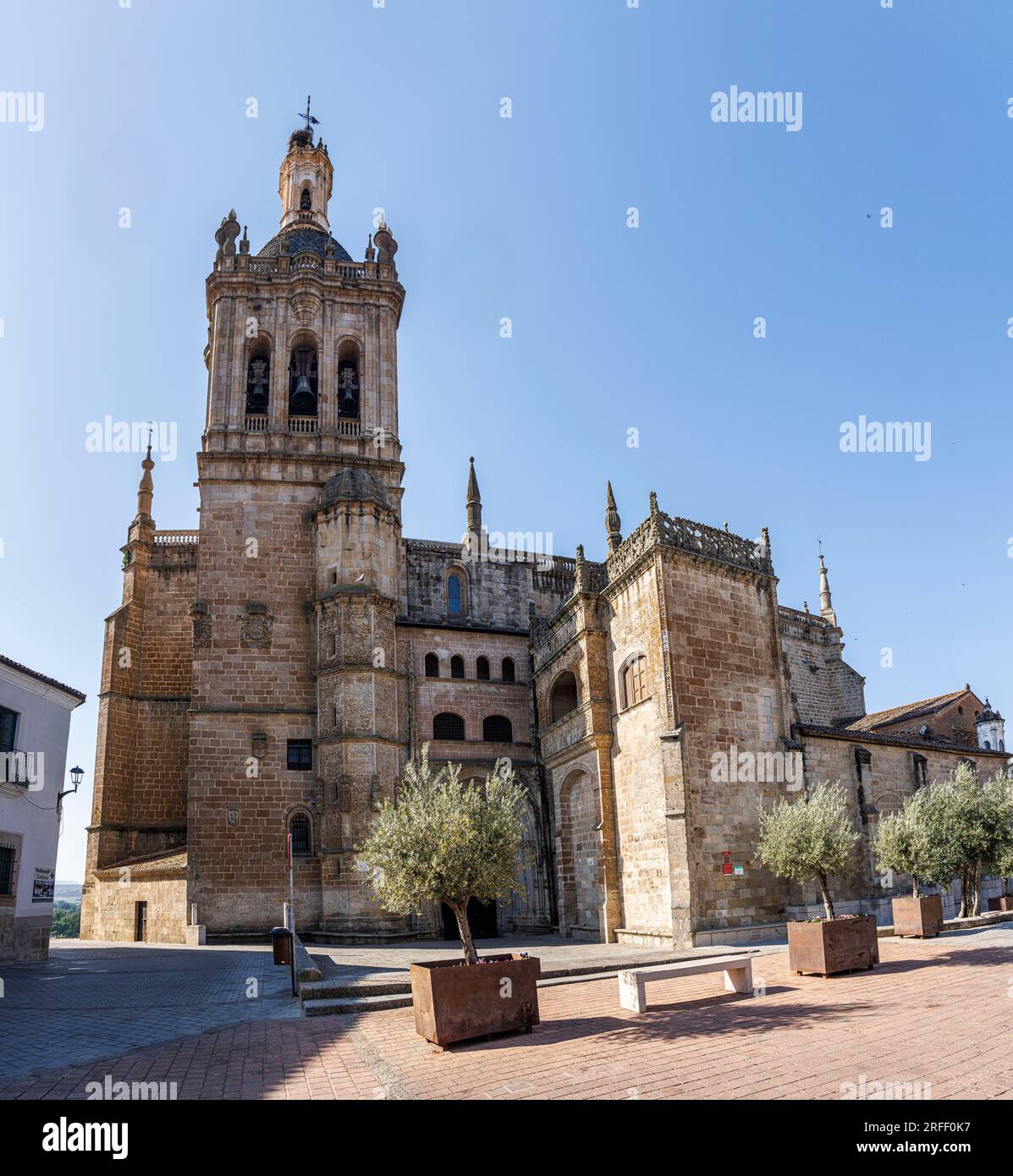 Spanien, Extremadura, Coria, Kathedrale Santa Maria de Asuncion Stockfoto