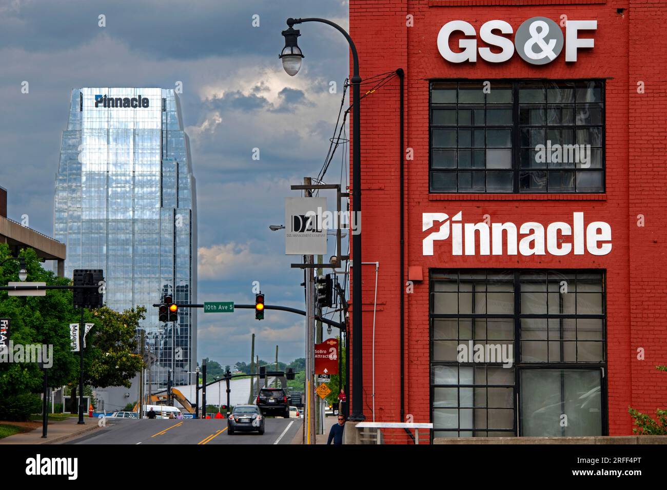 USA, Tennessee, Nashville, die Pinnacle Company Stockfoto