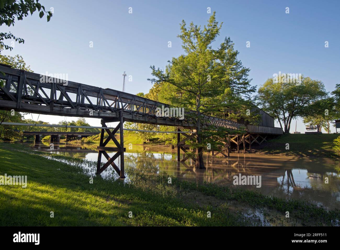 Usa, Mississippi, Leland Stockfoto