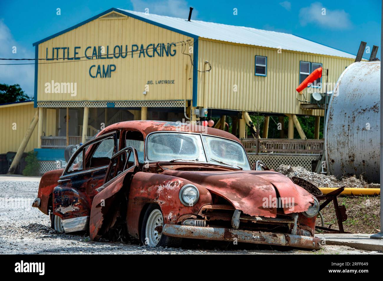 Usa, Louisiana, Cocodrie Stockfoto