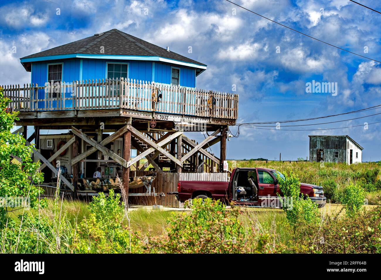Usa, Louisiana, Cocodrie Stockfoto
