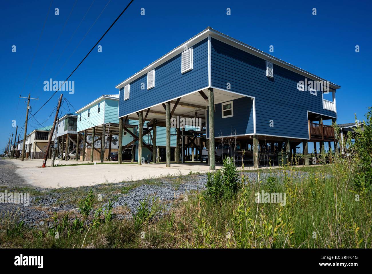 Usa, Louisiana, Cocodrie Stockfoto