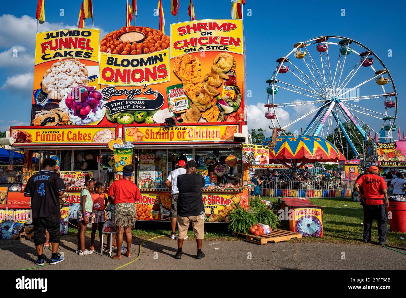 Usa, Louisiana, Breaux Bridge, Crayfish Festival Stockfoto