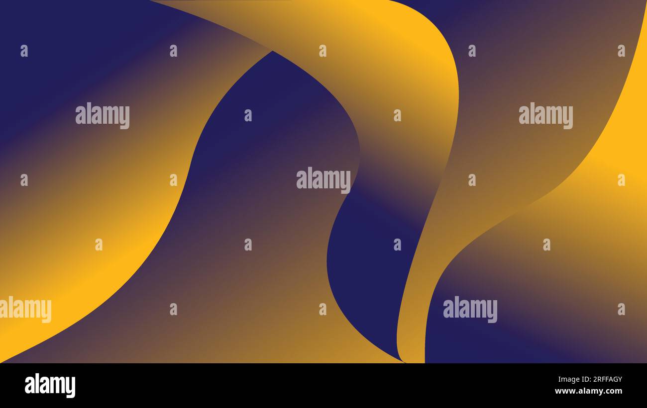 Blau und Gold mit modernem und sauberem Hintergrund. vektordarstellung eps Stock Vektor