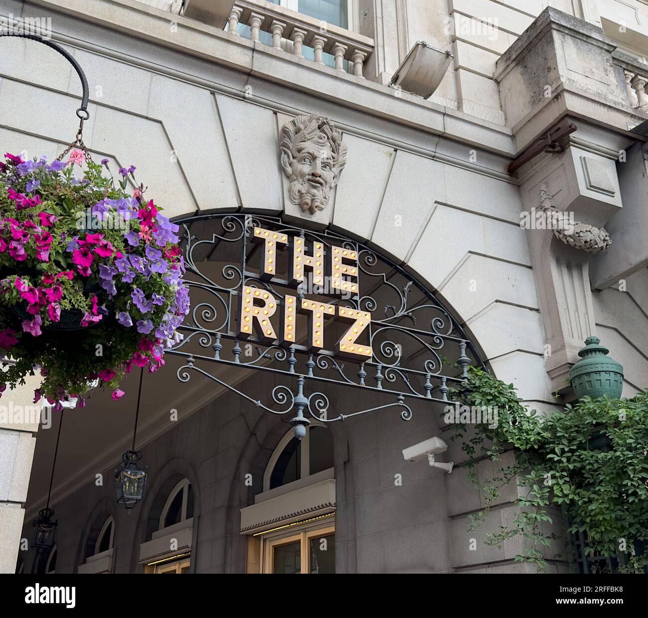 Das Ritz CarltonHotel london Stockfoto