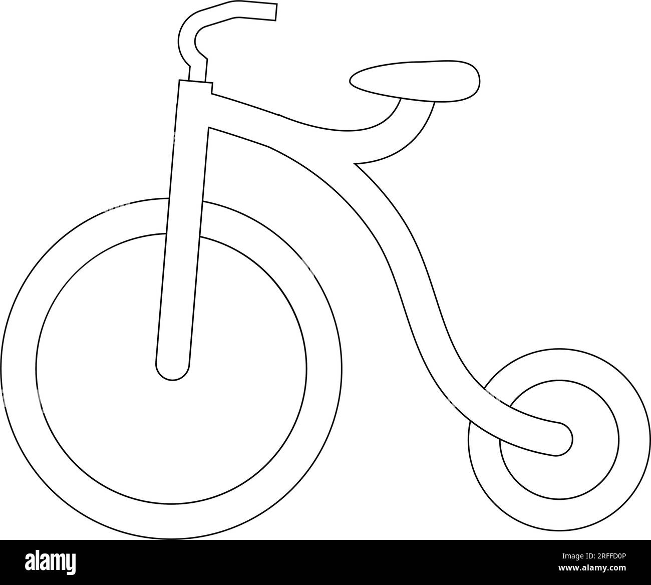 circus Bike Symbol Vektordarstellung Symboldesign Stock Vektor