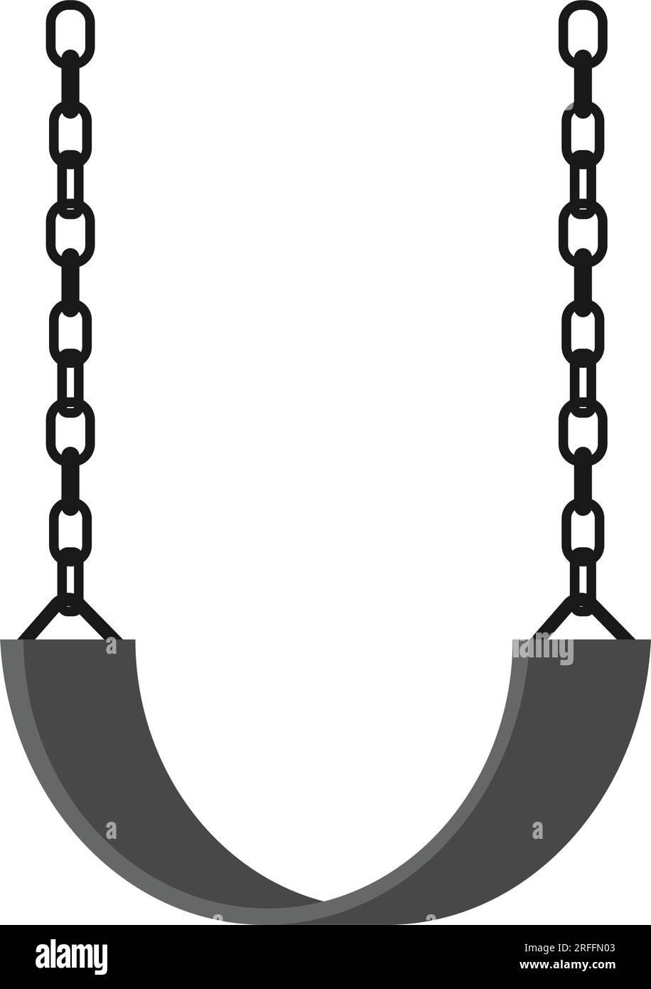 Schaukelsymbol Vektordarstellung Symboldesign Stock Vektor