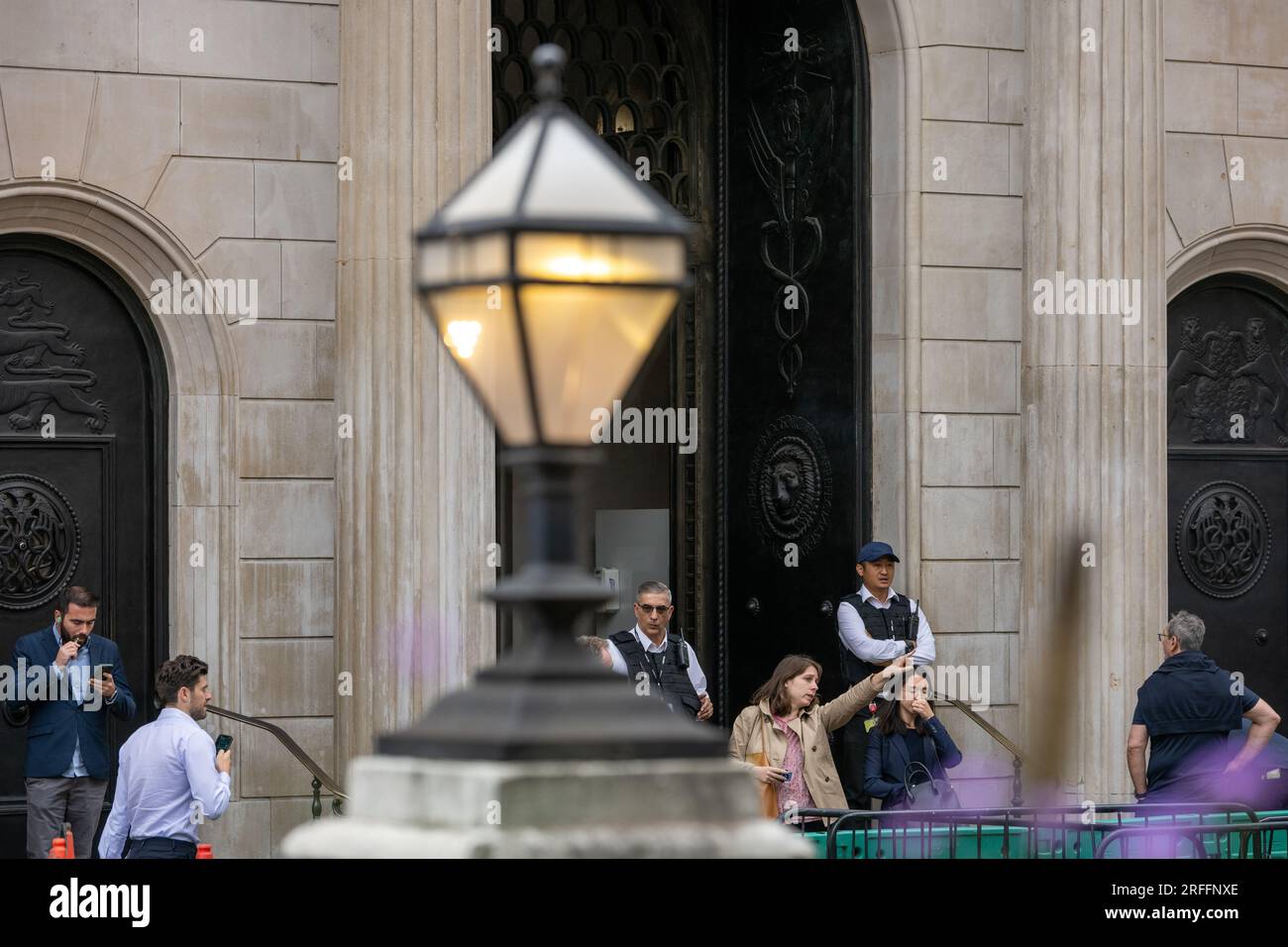London, Großbritannien. 3. Aug. 2023. Die Bank of England erhöht die Zinssätze auf 5,25 % Kredit: Ian Davidson/Alamy Live News Stockfoto