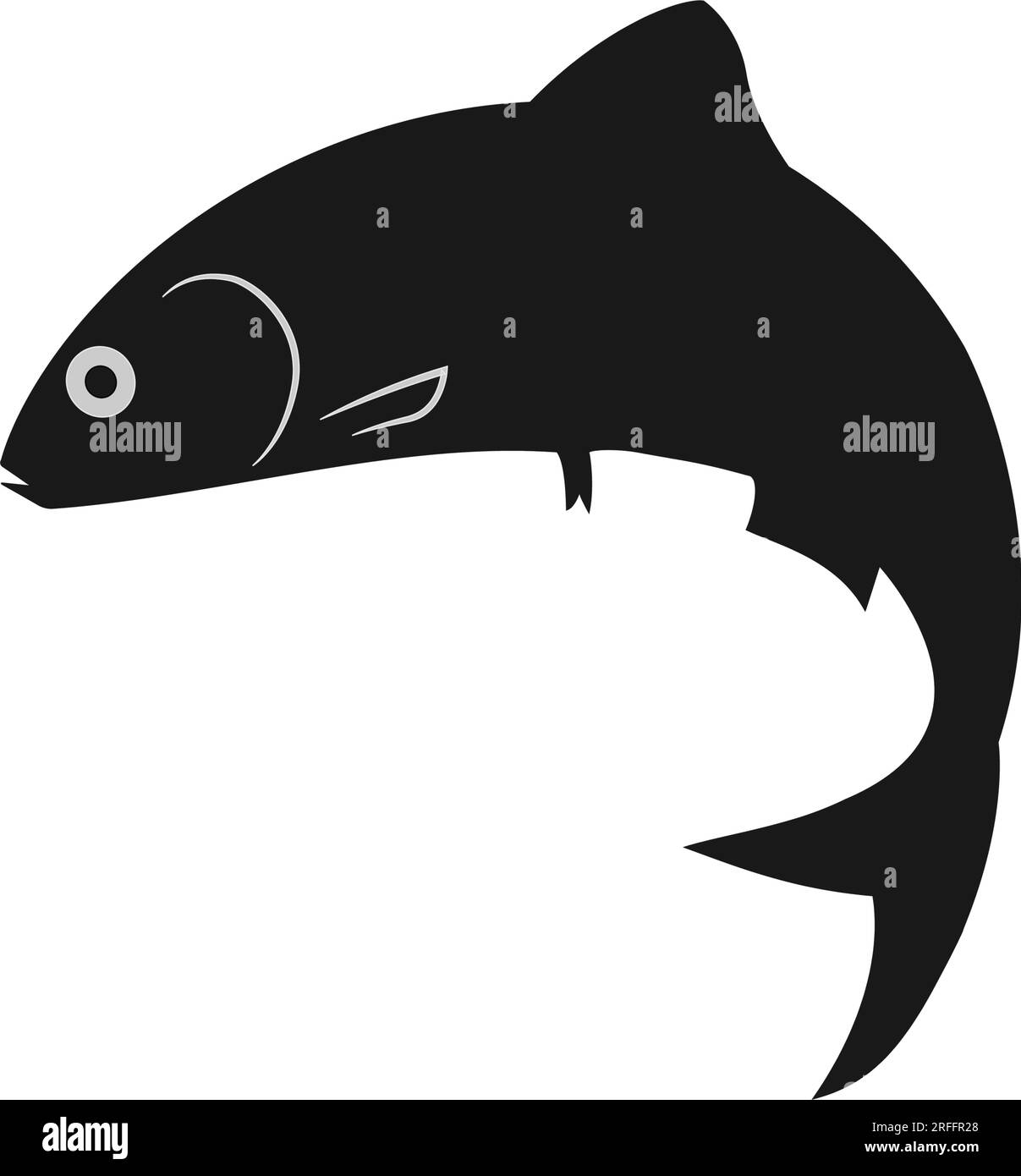 Sardinensymbol Vektordarstellung Symboldesign Stock Vektor