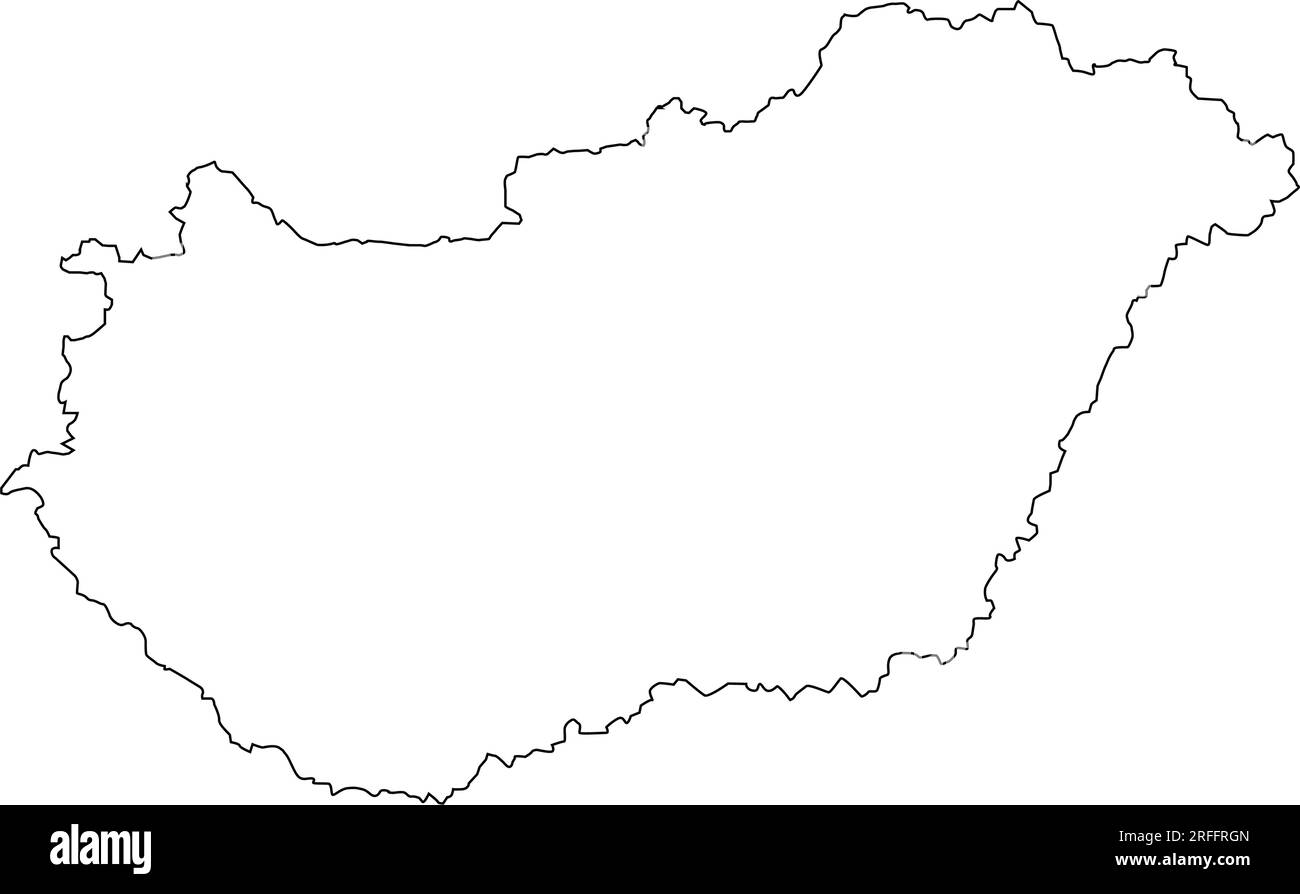 vektordarstellung des ungarischen Kartensymbols Stock Vektor