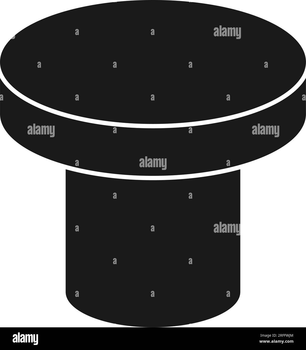 Design der Vektorsymbolvorlage für Spaltenlogos Stock Vektor