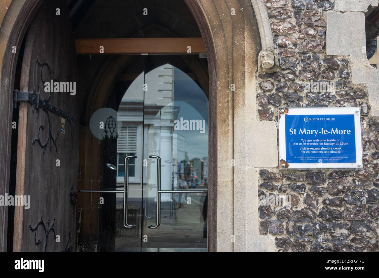 St. Mary-le-More Kirche, Wallingford Stockfoto