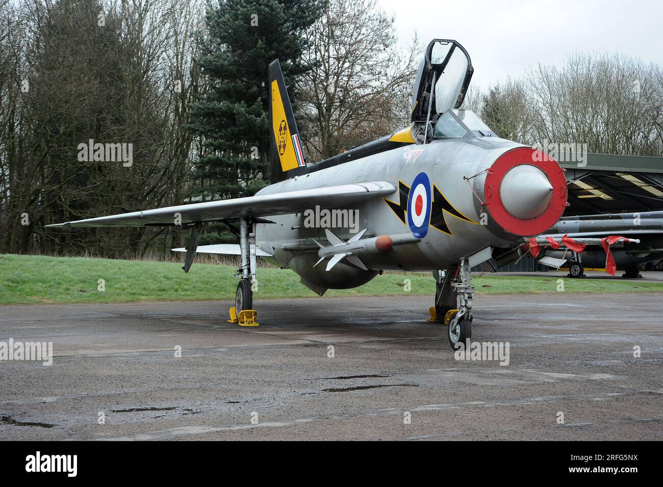 Lightning 'XR713' in Bruntingthorpe. Stockfoto