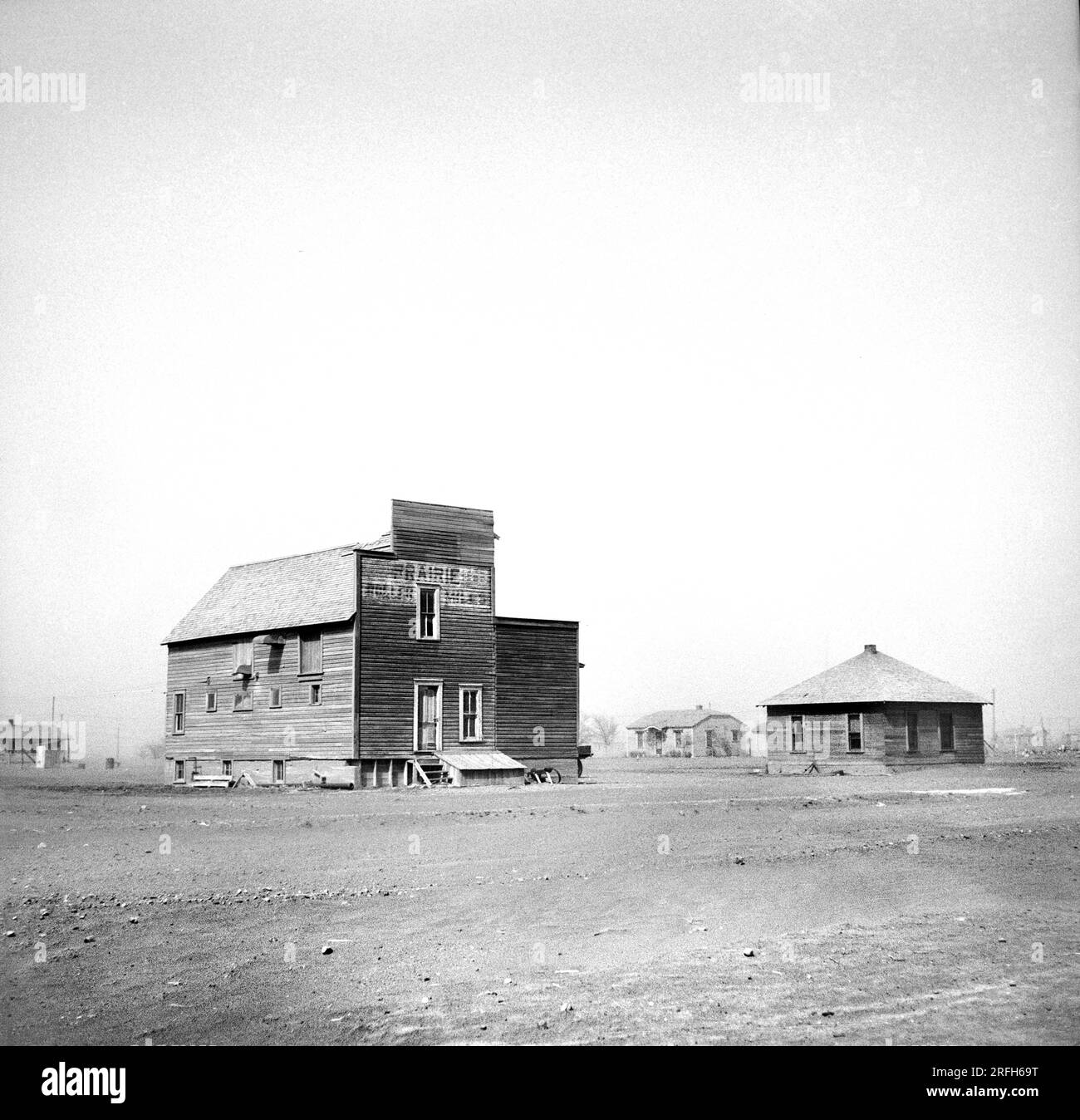 Staubsturm, Boise City, Oklahoma, USA, Arthur Rothstein, USA Farm Security Administration, April 1936 Stockfoto