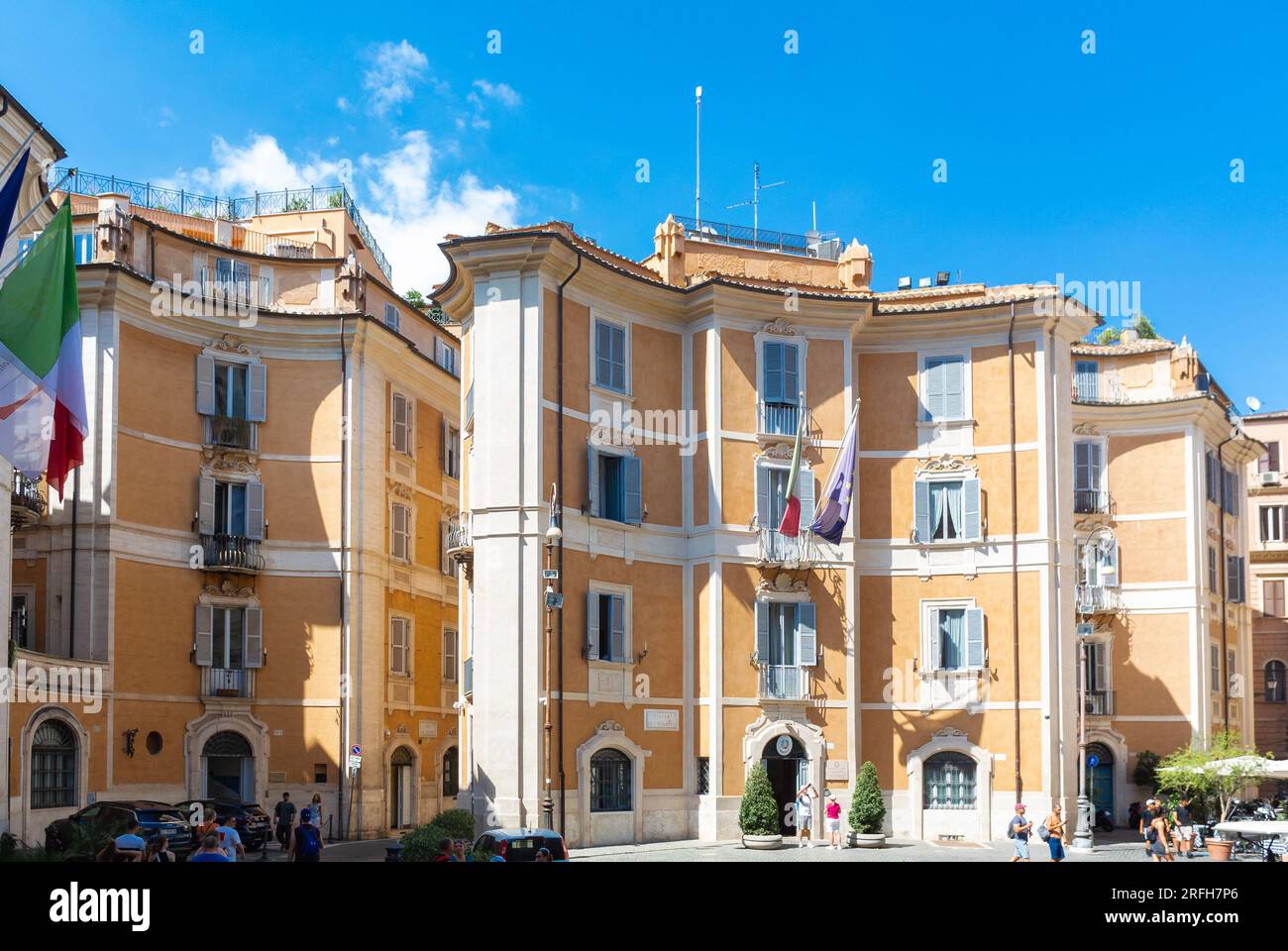 Rom, Latium, Italien, Comando Generale Nucleo Tutela Patrimonio Culturale (TPC) ist ein Carabinieri, das das italienische Kulturerbe schützt. Stockfoto