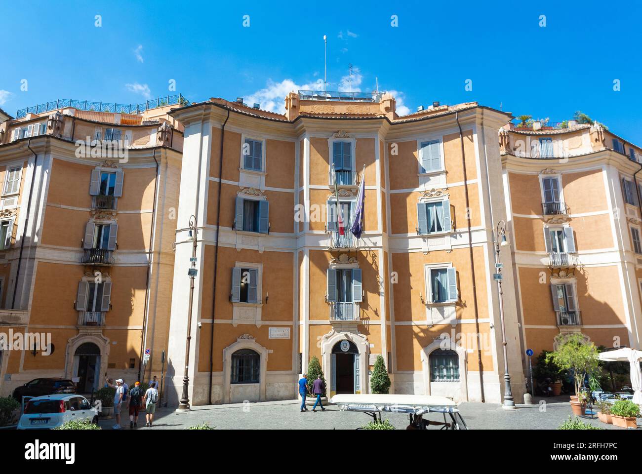 Rom, Latium, Italien, Comando Generale Nucleo Tutela Patrimonio Culturale (TPC) ist ein Carabinieri, das das italienische Kulturerbe schützt. Stockfoto