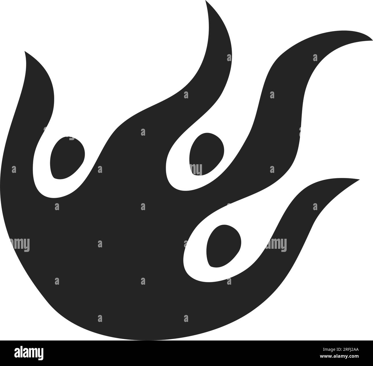 Logo-Vorlage für Freedom People Fire. Symbol Illustration Markenidentität. Isolierte und flache Darstellung. Vektorgrafik Stock Vektor