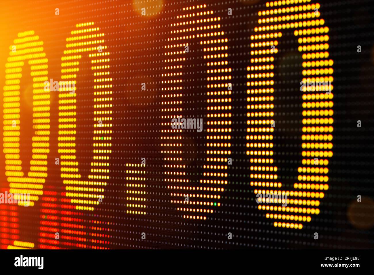 Investitions- Und Finanzkonzept. Globales Inflationsproblem. Risiko eines Börsenabsturzes Stockfoto