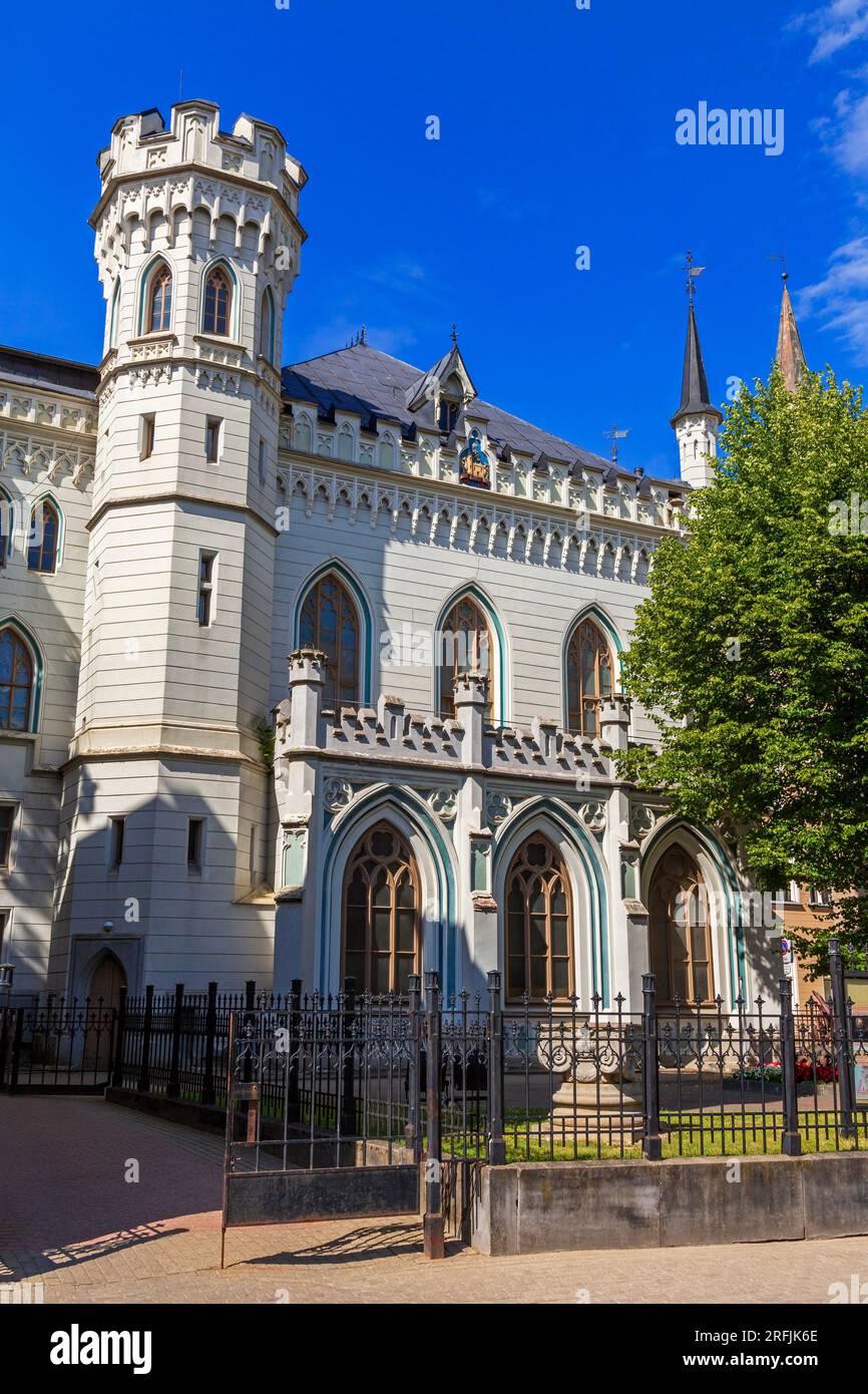 Gilde Hall, Livu Laukums Square, Altstadt Von Riga, Lettland, Europa Stockfoto