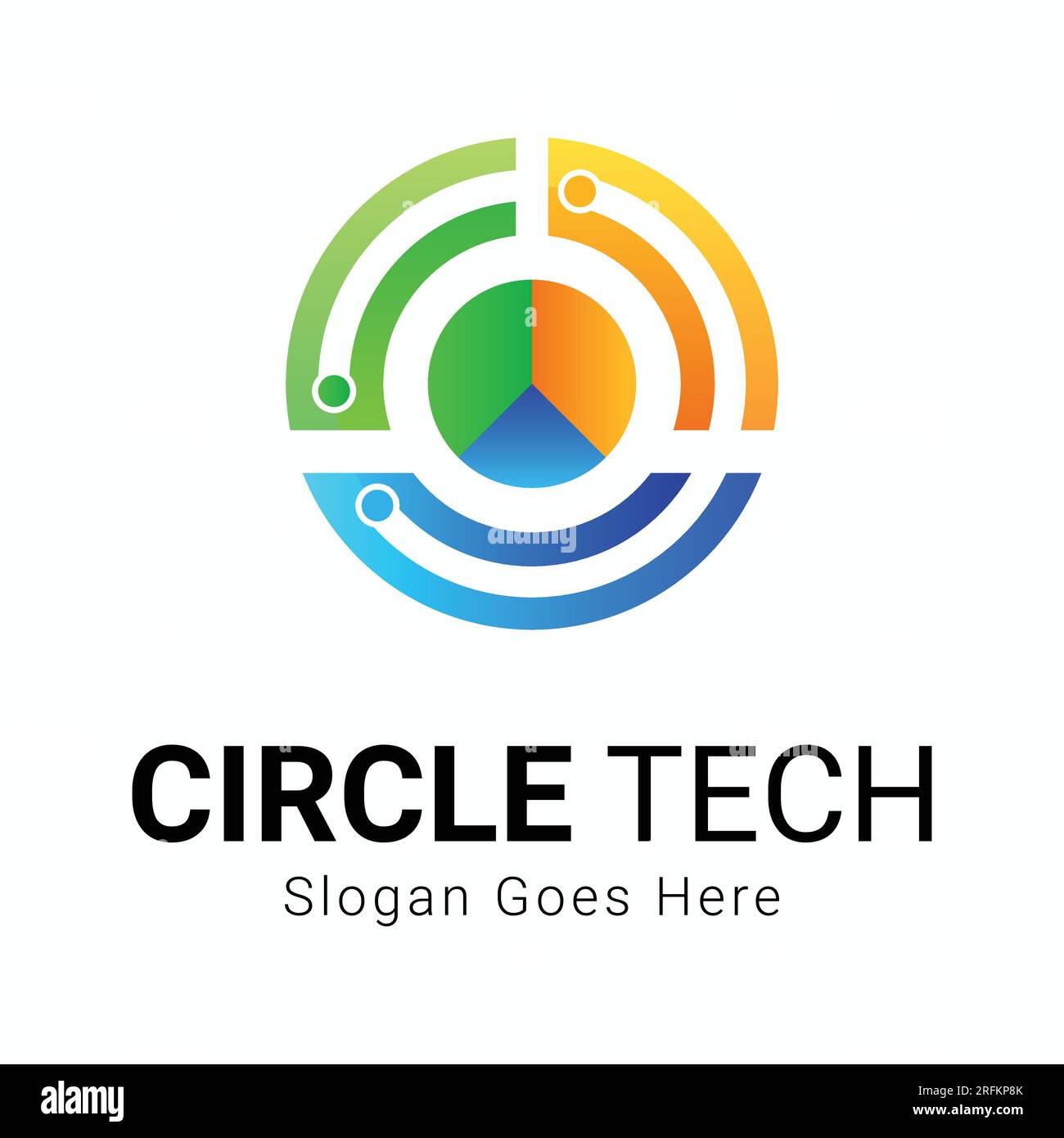 Circle tech logo -Fotos und -Bildmaterial in hoher Auflösung – Alamy