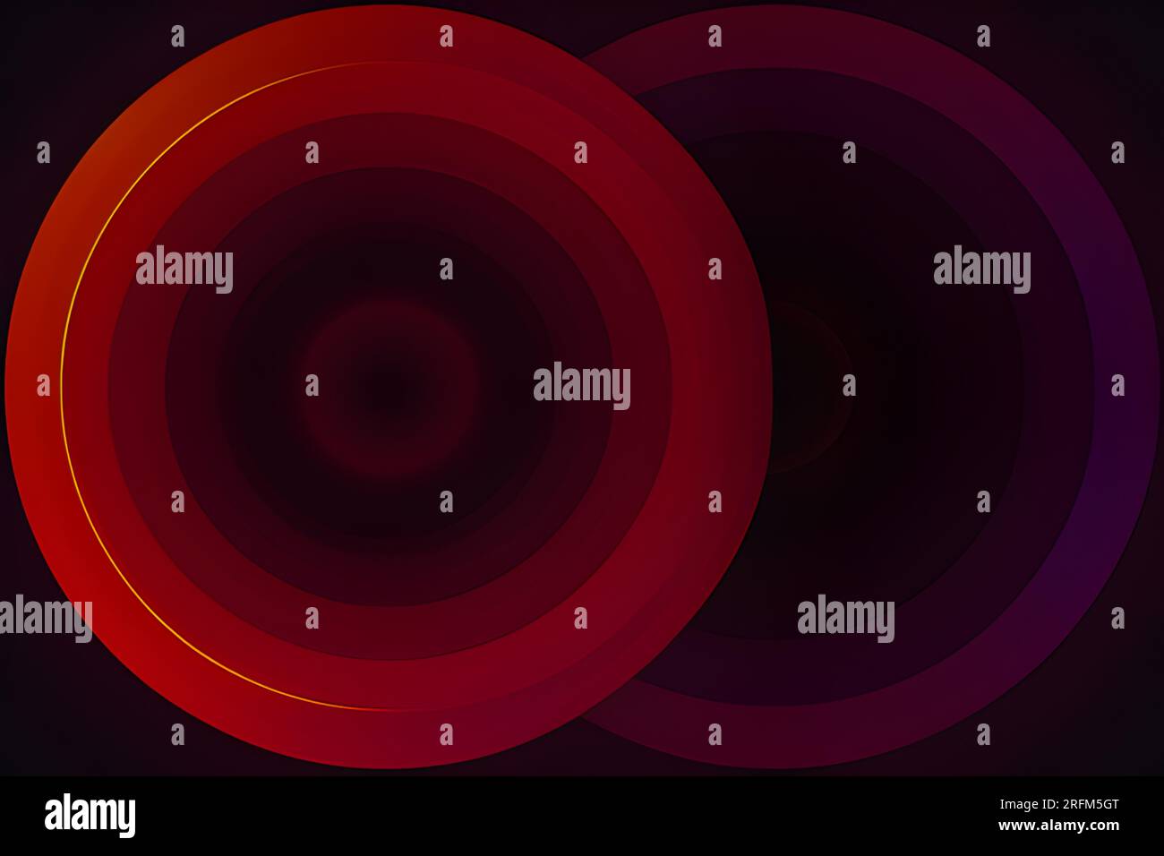 Set von Hintergrundvektoren, die den roten Farbton bilden. Hintergrundbild von Linie und Kurve. Stock Vektor