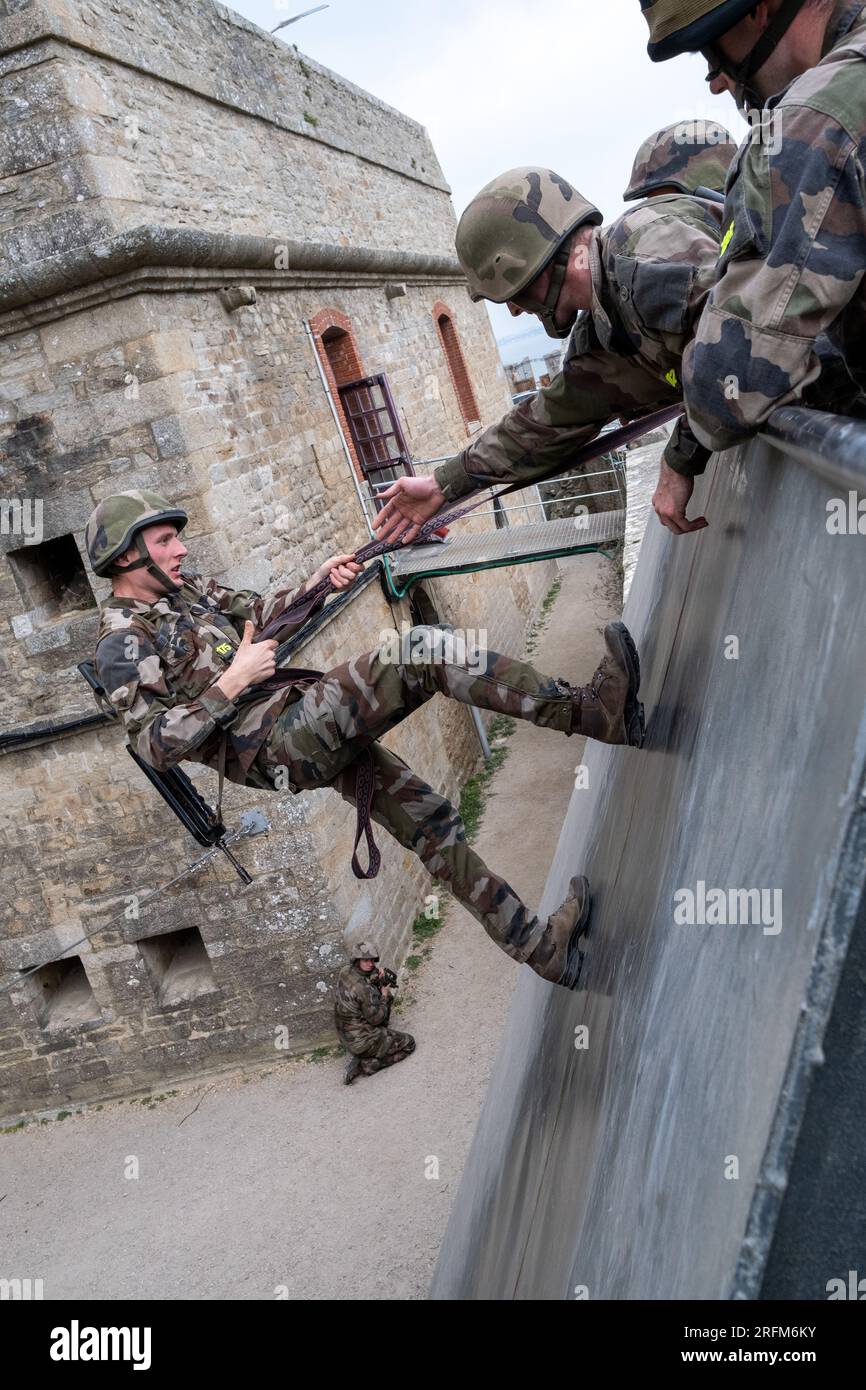 Frankreich, Bretagne, Morbihan, SaintPierreQuiberon, 20220330