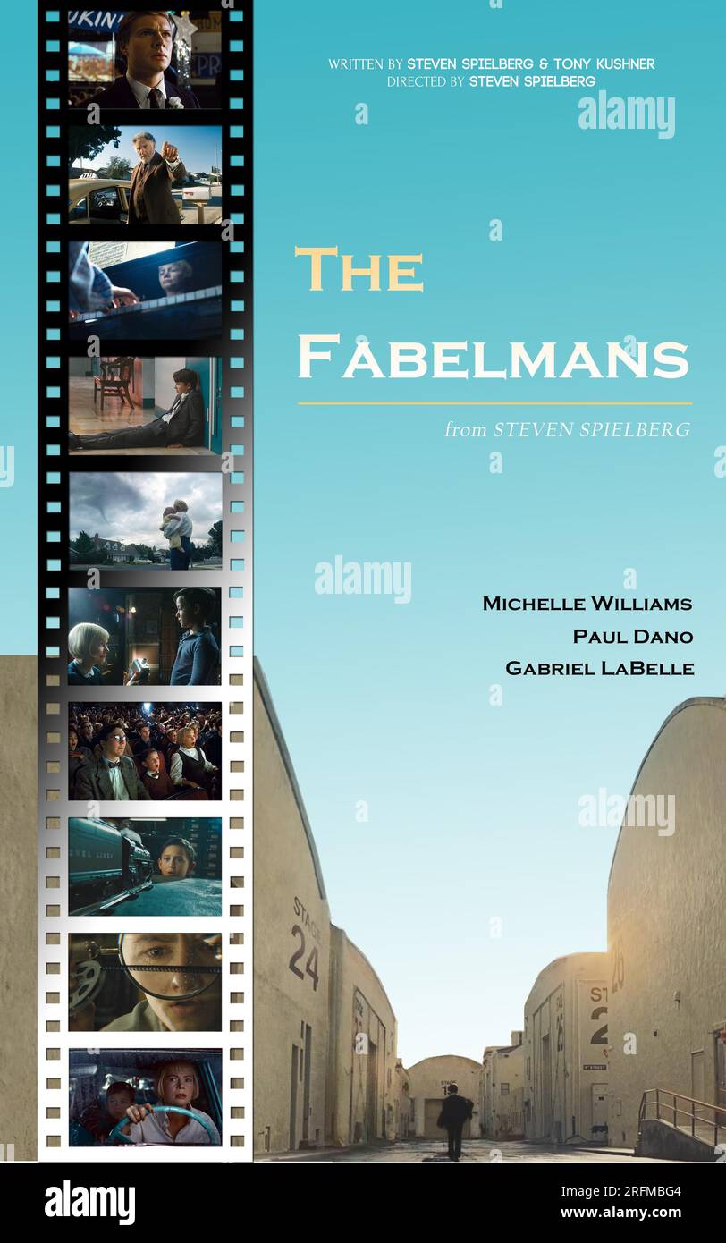 The Fabelmans Year : 2022 USA Regisseur : Steven Spielberg American Poster Stockfoto