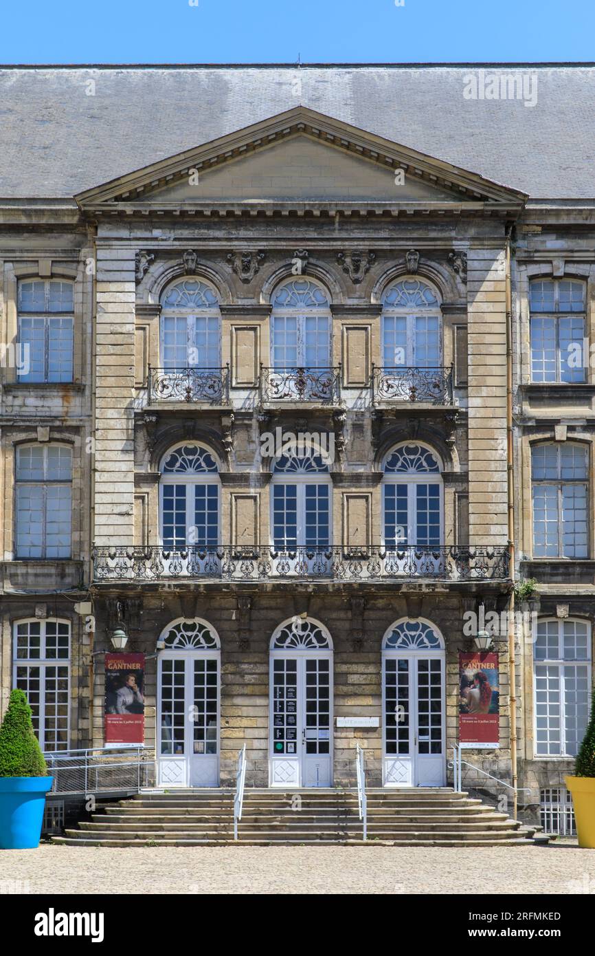 Frankreich, Region Hauts-de-France, Pas-de-Calais, Arras, ehemalige Abtei Saint-Vaast, Parc de la Légion d'Honneur, Musée des Beaux-Arts (Museum der Schönen Künste) Stockfoto