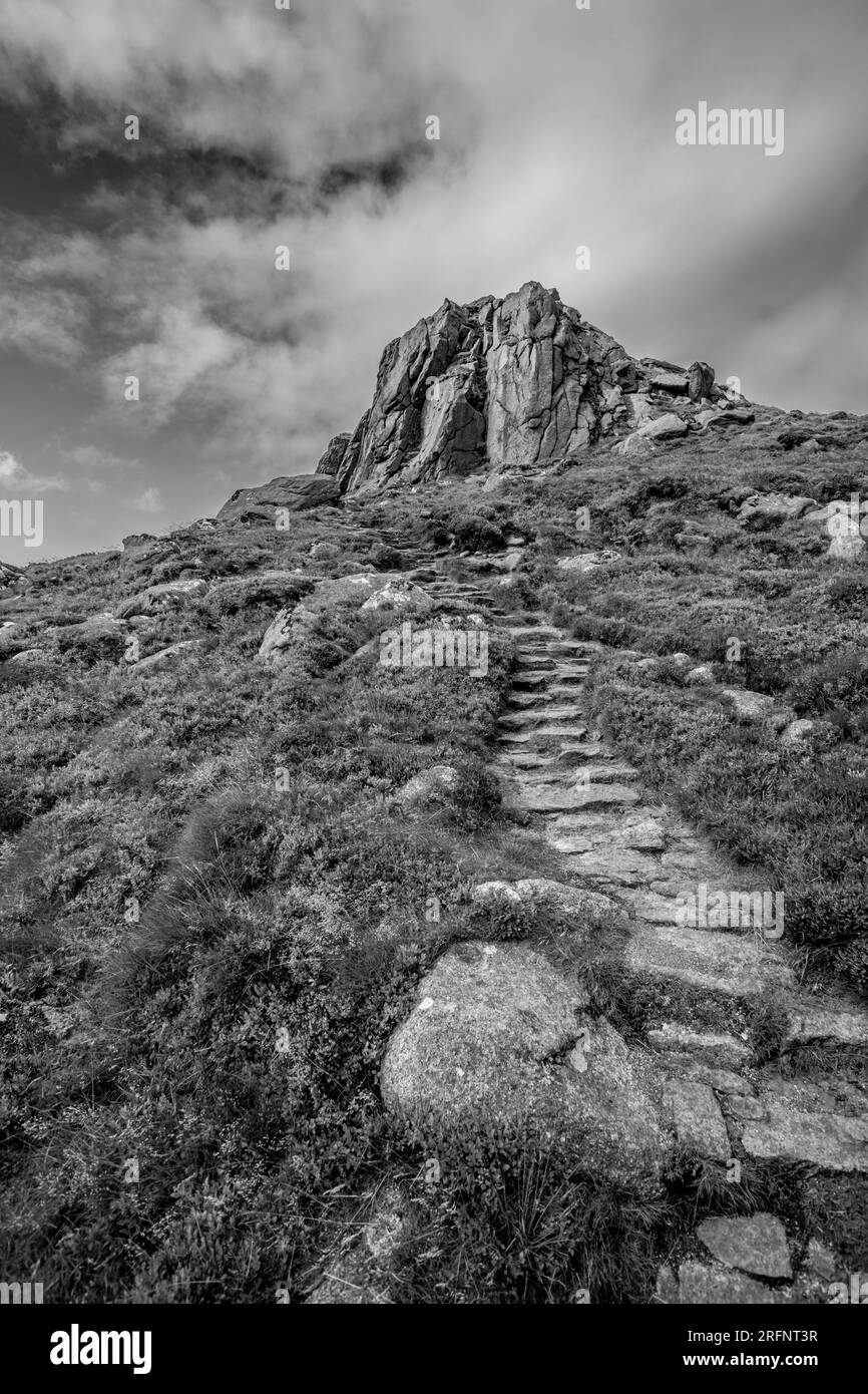 Clachnaben, Aberdeenshire Mountain Stockfoto