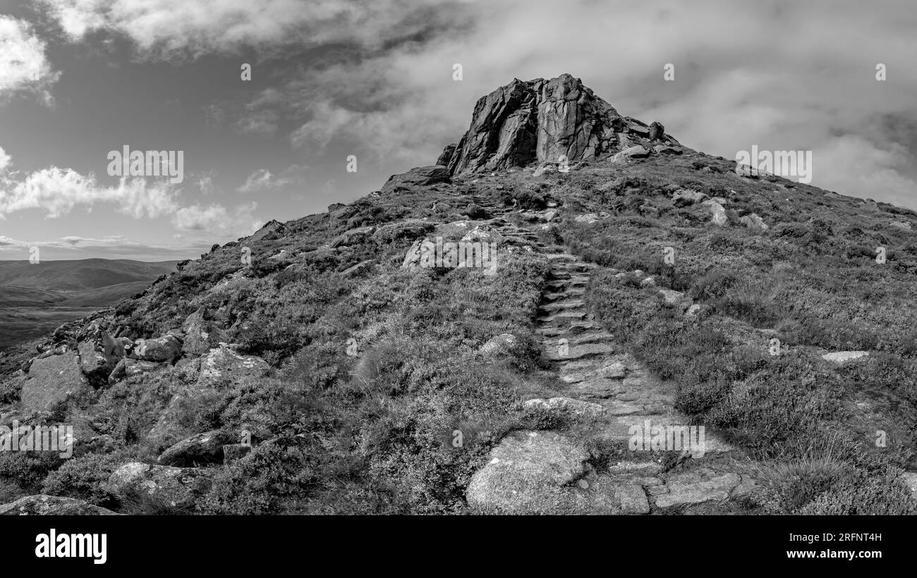Clachnaben, Aberdeenshire Mountain Stockfoto