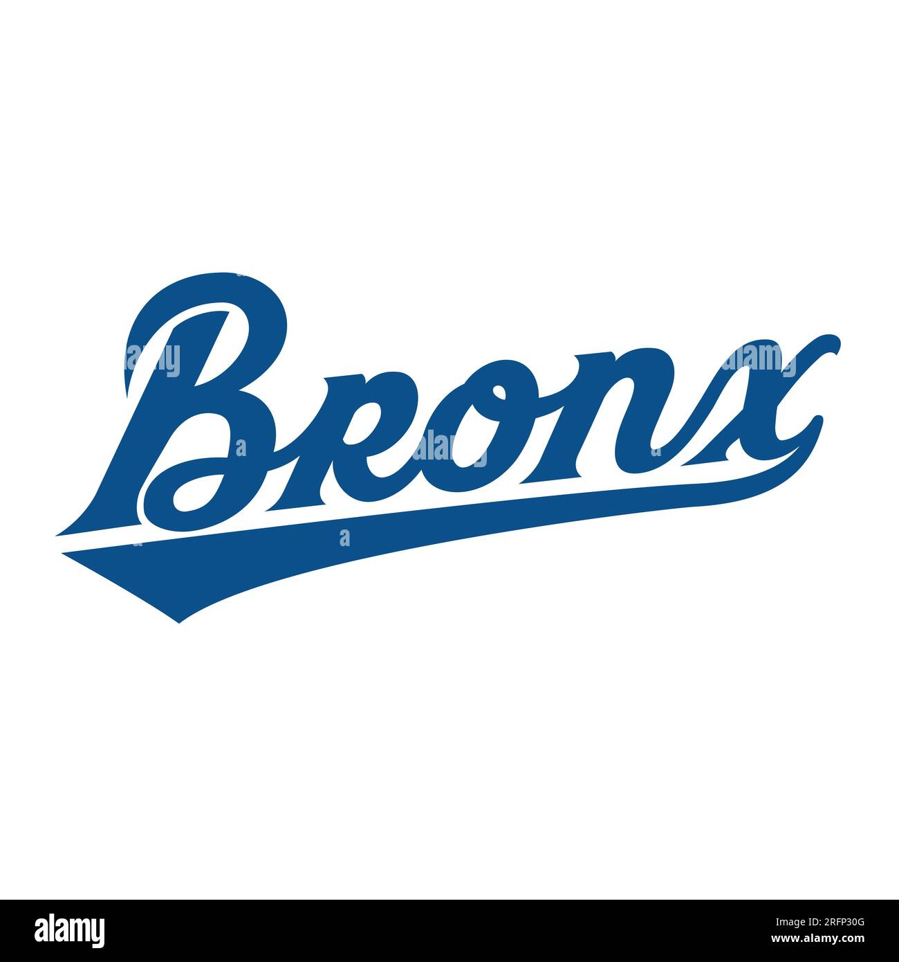 Schriftzug aus der Bronx. Bronx, New York City, Typografie-Design. Vektor und Illustration. Stock Vektor