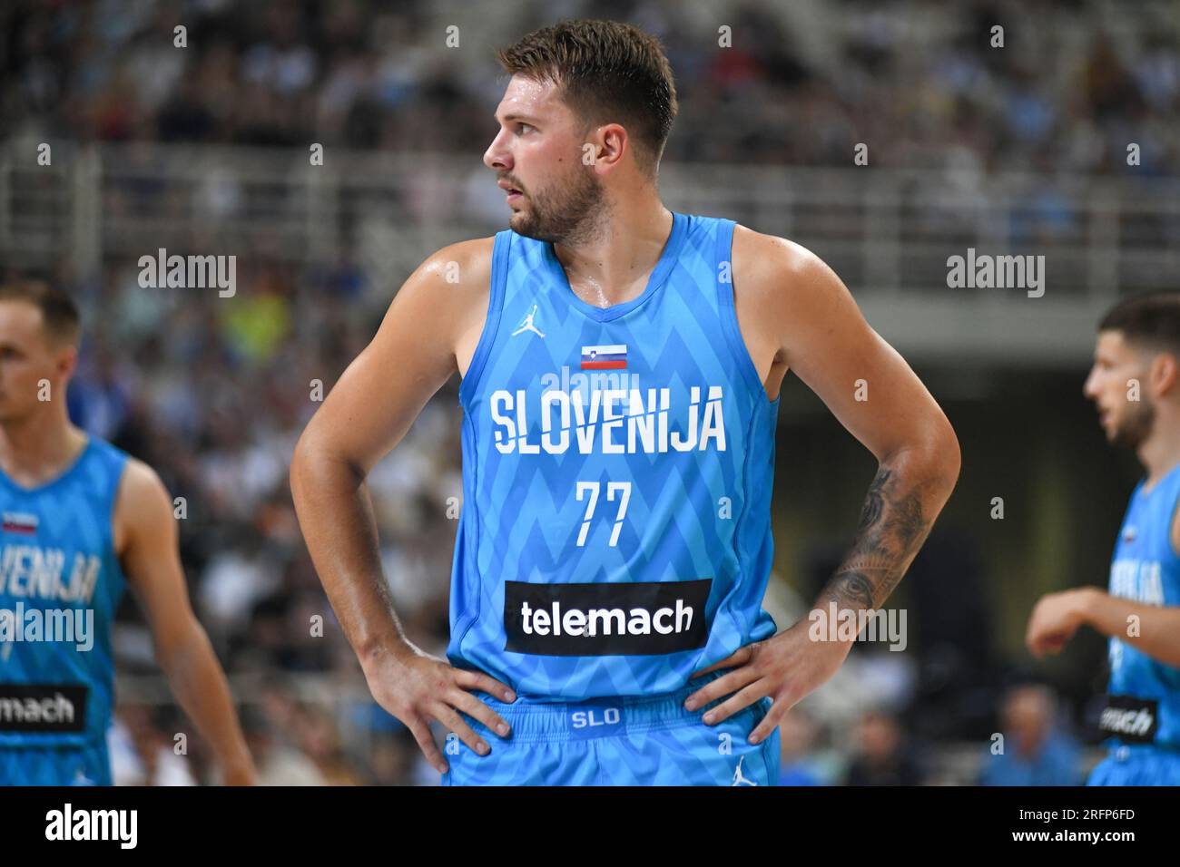 Luka Doncic (Slowenische Nationalmannschaft) Stockfoto