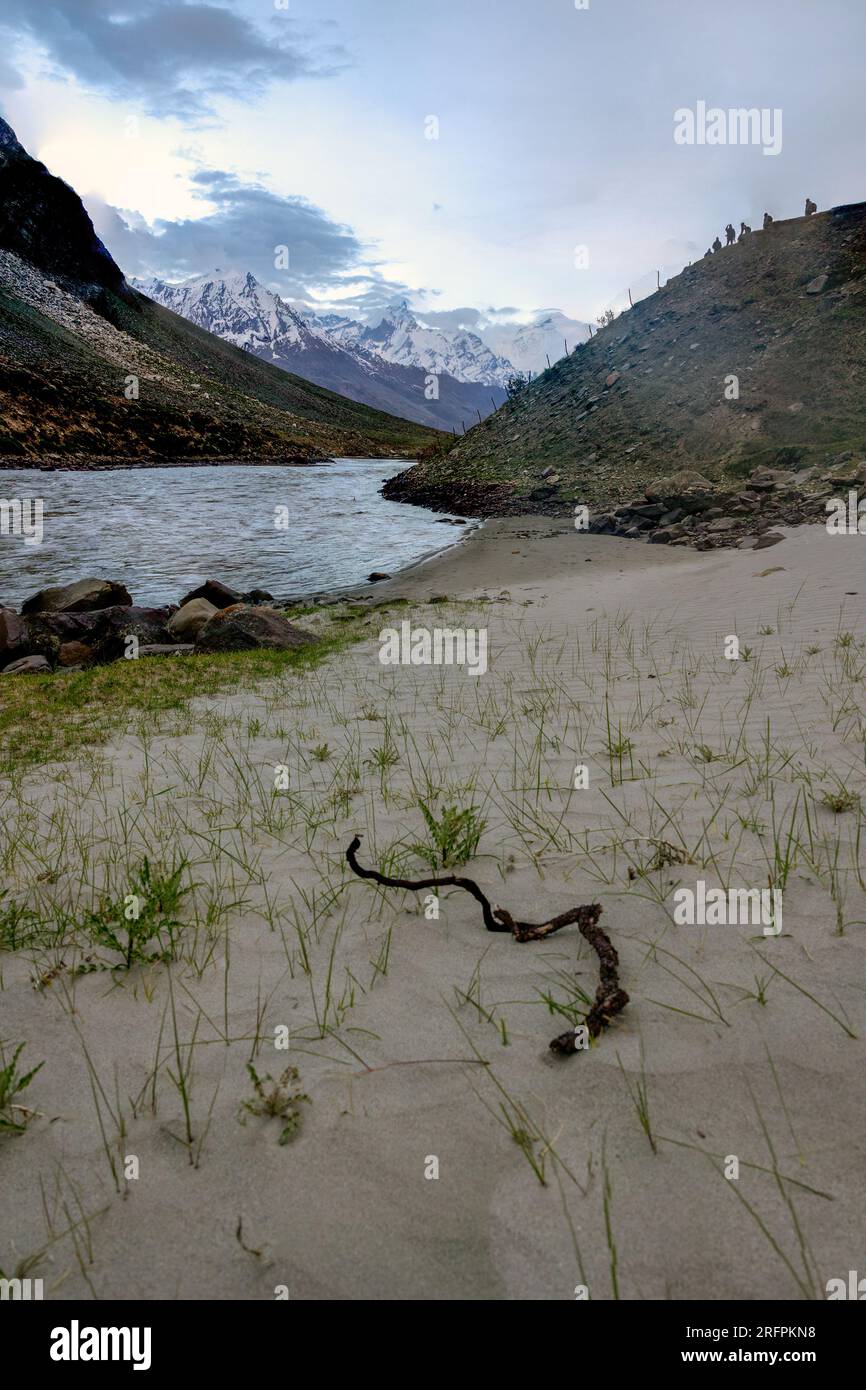Tigerhügel bei Kargil. Jammu und Kaschmir, Indien, Asien Stockfoto