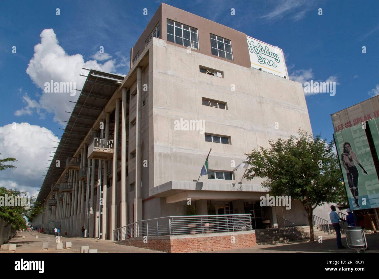 SOWETO HOTEL AM FREEDOM SQUARE ZU EHREN DER ANC-FÜHRER Stockfoto